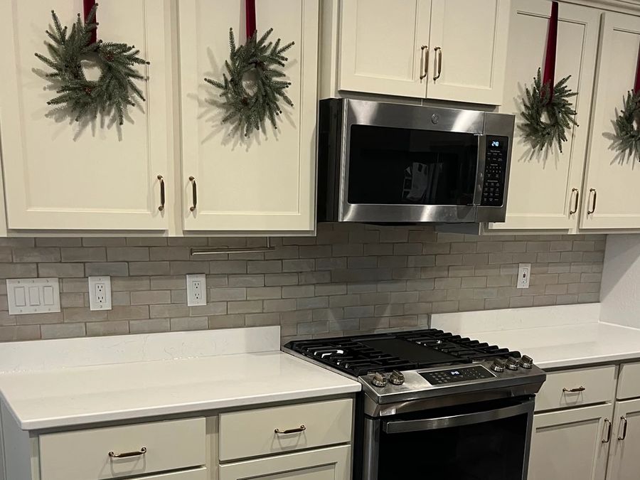 Tile backsplash by Benchmark