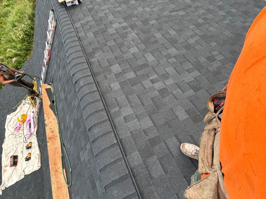 Roof work by Benchmark